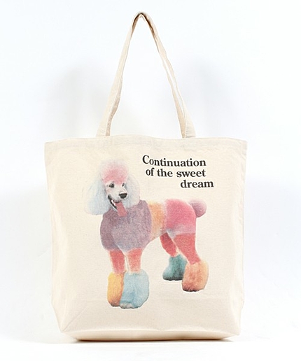 ∴【Silent Siren×WEGO】プードルトートバッグ