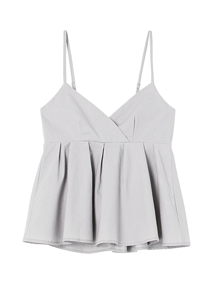 ぺプラムビスチェ