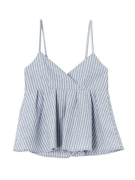 ぺプラムビスチェ