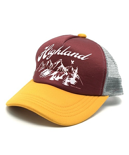 WEGO/プリントメッシュキャップ