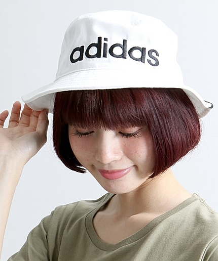 ∴WEGO/adidasバケットハット