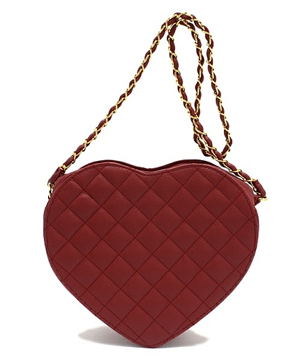 WEGO/ハートキルティングショルダーバッグ