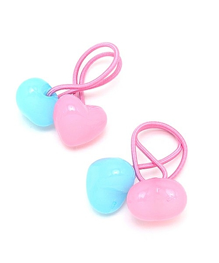 WEGO/クリアハートヘアゴム