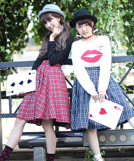 WEGO/トランプクラッチバッグ