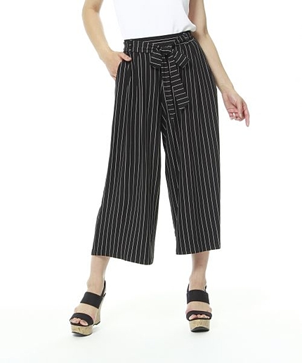 ストライプカットガウチョ