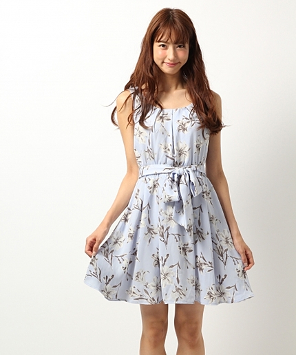 Lilyリボンワンピース