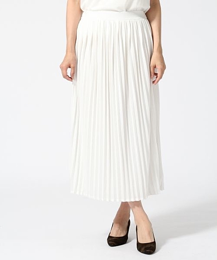 カットプリーツスカート