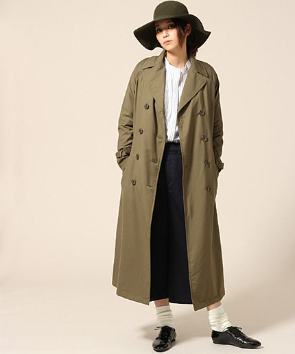 ロングトレンチコート