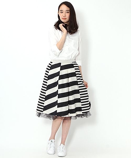 【予約商品】パニエ付きメモリースカート