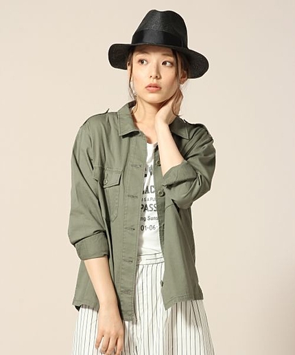 ミリタリーＢＩＧシャツ