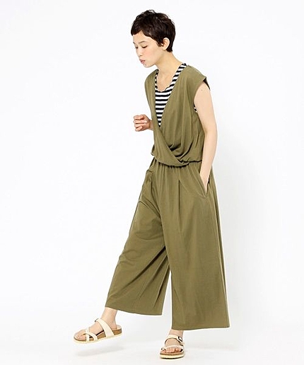 【7/10(金)再値下げ】カットソー2WAYサロペットパンツ