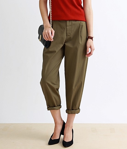 コンパクトチノパンツ