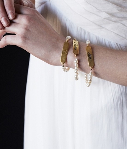 ストレッチパールブレスレット