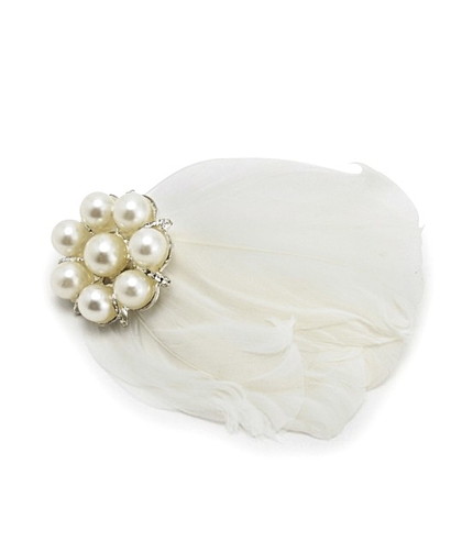 【GIOVANNIO　(ジョバンニ)】 フェザーヘアーアクセ