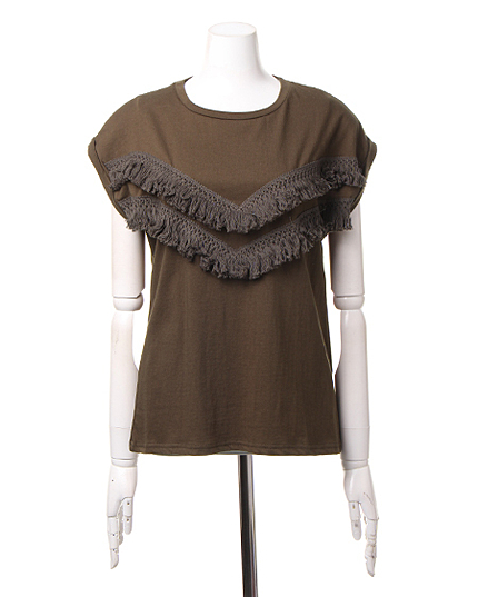 フリンジ/Tシャツ