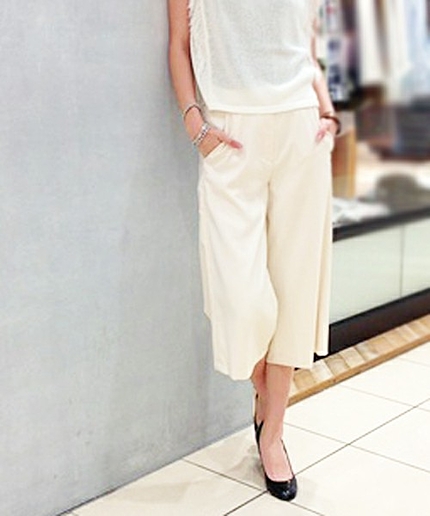 ★JOC PE/R D/クロス ガウチョ パンツ / ワイドパンツ