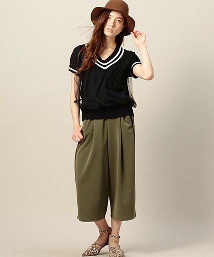 BY ポンチガウチョパンツ