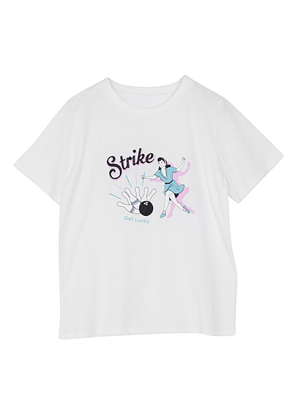 Strike girl Tシャツ