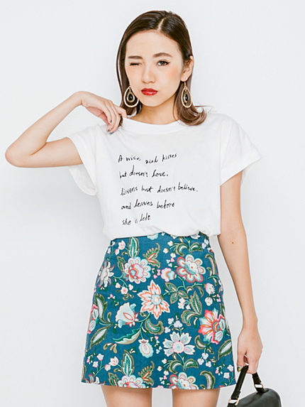 Wise　girl Tシャツ
