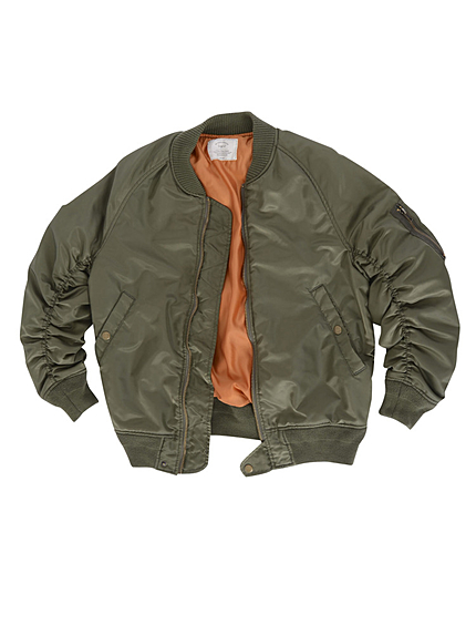 スリーブギャザーMA-1