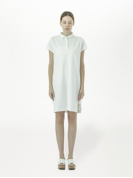 【Special Price】・ポロシャツ半袖ワンピース