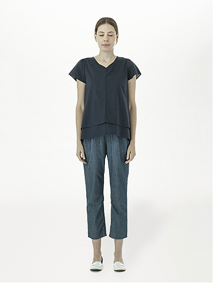 Maternity　レイヤードブラウス