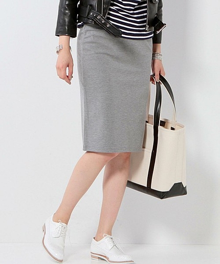 UWBT R/N/PU タイトスカート グレー