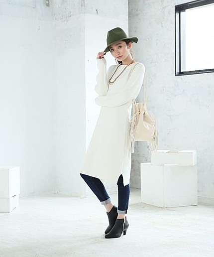 【先行予約】7Gストレッチワンピース