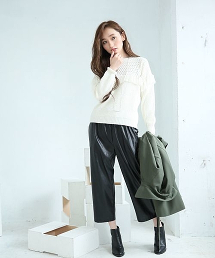 【先行予約】5GフリンジプルオーバーニットLS