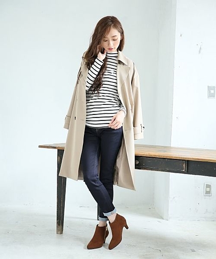 【先行予約】リブタイトハイネックLS