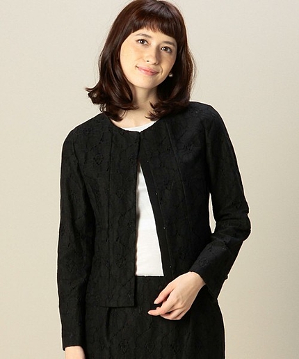 CR C/N LACE NCL ジャケット -S