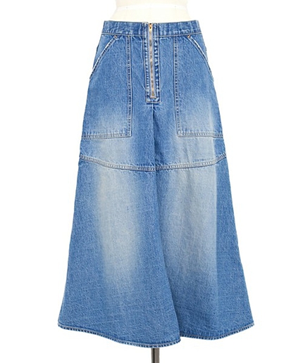 DRAWER ロングデニムスカート