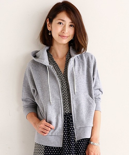 【WEB限定】by ※スウェットドルマンジップパーカー