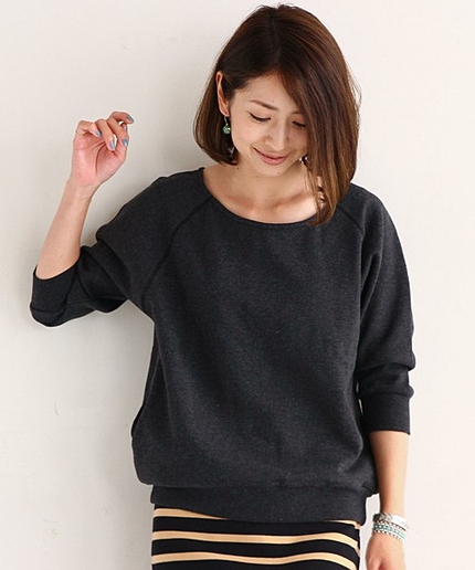 【一部予約】【WEB限定】by ※∵スウェットドルマンプルオーバー