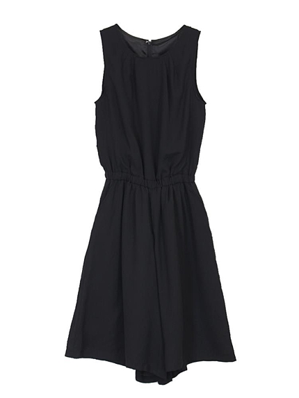 ジョーゼットガウチョオールインワン