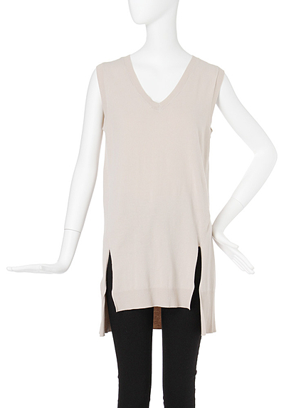 【CASUAL】ロングニットベスト