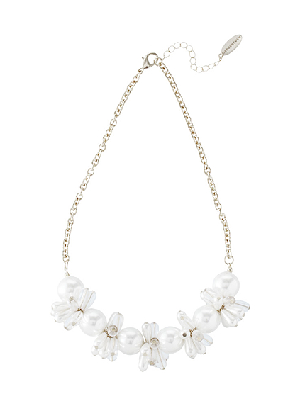 【GDS】 フリンジフラワーネックレス