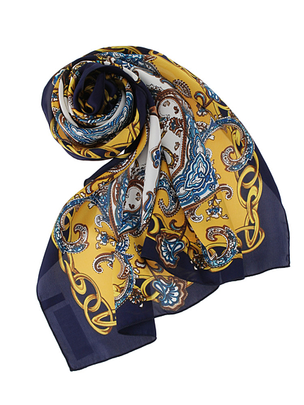 【LIFE】ヴィンテージ柄スカーフ