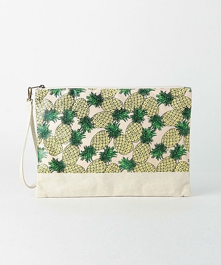 パイナップルプリントクラッチ/AEBC PinePRT CLT