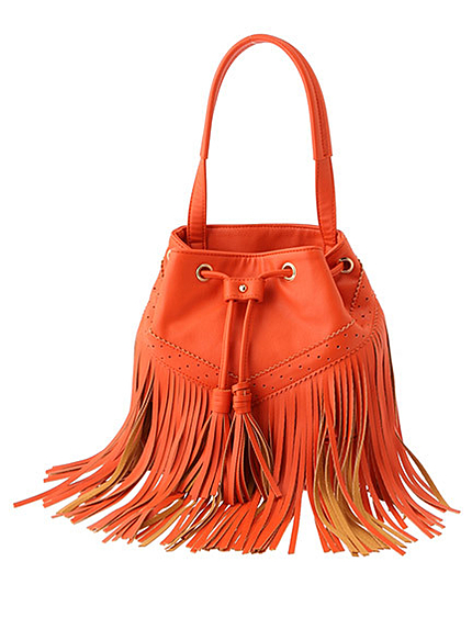 フリンジ巾着Bag