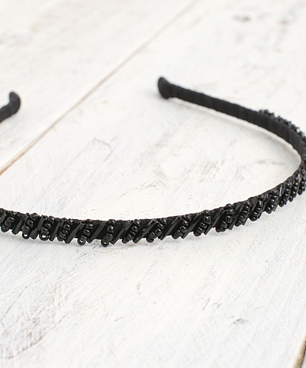 ビーズカチューシャ