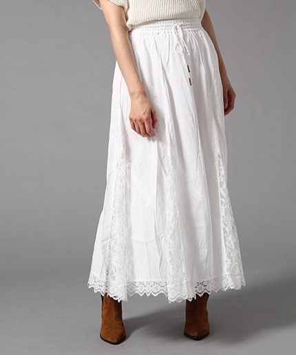 レースキリカエマキシスカート