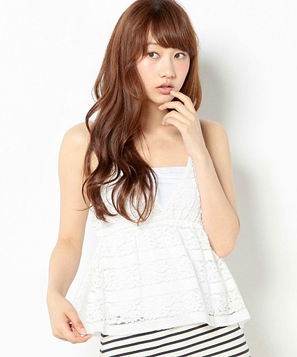 レースキャミソール/AEFC 　LACE 　CAMI
