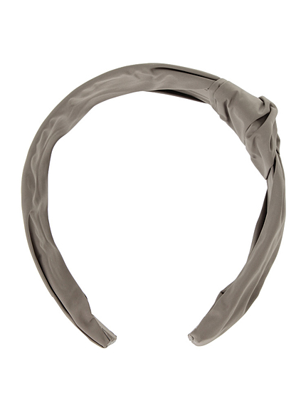 【GDS】 サテンリボンカチューシャ