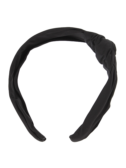 【GDS】 サテンリボンカチューシャ