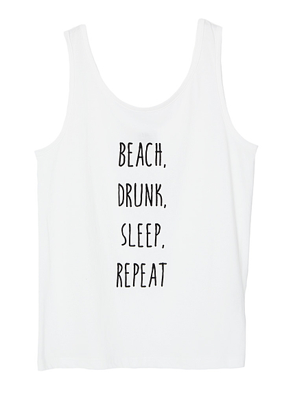 summerロゴタンクトップ