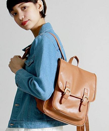 WEGO/ミニサッチェルリュック