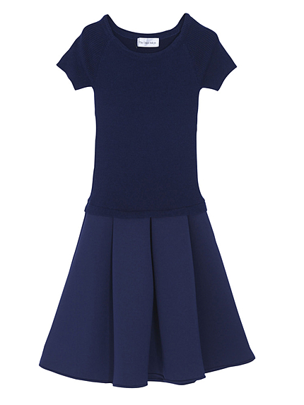 ニットコンビワンピース