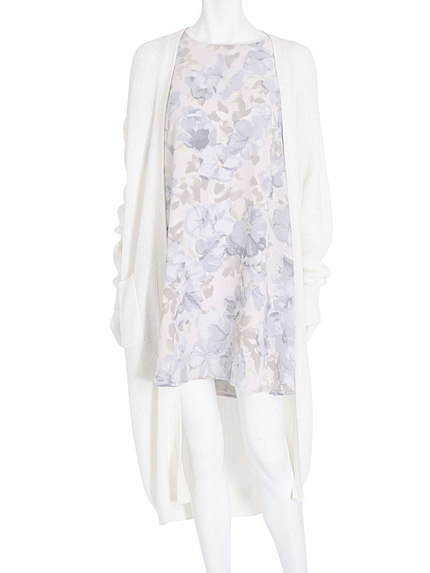 【DUO】 RELAXオーバーニットガウン