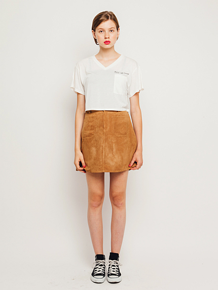 NOTYETショートVネックT